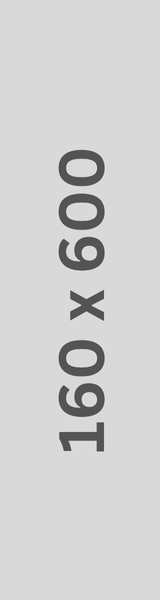 160x600 Wide Skyscraper