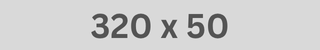 320x50 Mobile Banner